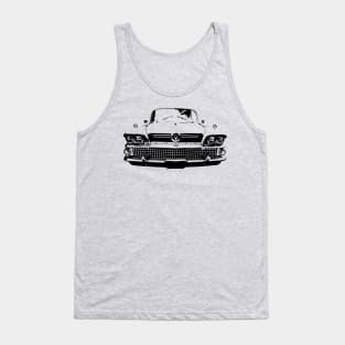 Buick Riviera 1950s American classic car monoblock black Tank Top